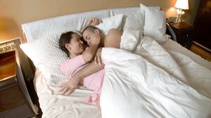 Teen Cutie Joy's Steamy Sunday Morning Blowjob Toy Play