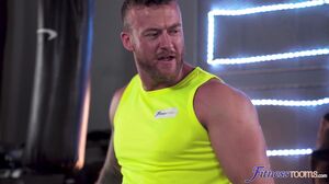 Busty MILF Christy Ley Sucks and Fucks in Steamy Gym Session