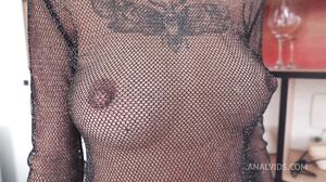 Petite Brazilian Beauty with Massive Perfect Tits Takes Monster Cock Deep in Her Tight Ass