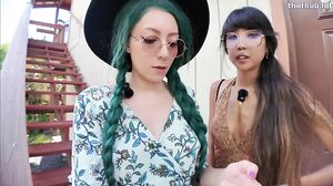 Naked Dare Gone Wild: Two Girls Kicked Out of Uber in Broad Daylight