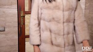 Russian Dom Sasha Rose Smacks Her Busty Latina Sub Canela Skin Around