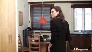 Fiery Threesome with Intense Blowjob Action and Hardcore Pounding