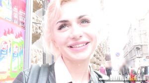 Blonde Bombshell Olivia Jager Surrenders to Outdoor Butt Massage and Hardcore Pounding