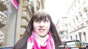 Public XXX Casting Adventure: Teen Luna Rival Takes It Hard Outdoors