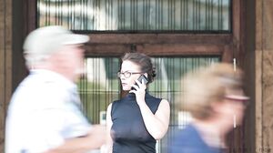 Busty Outdoor Adventure: Massive Tits Exposed in Public