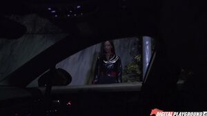 Dark Ebony Temptation: Intense Blowjob and Hardcore Ecstasy