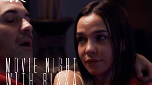 Rissa May's Seductive Movie Night Fantasy with Massive Tits