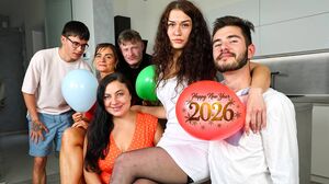 Grandmas' Wild Birthday Orgy with Horny Teens