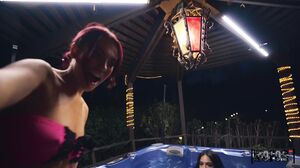 Sabina Rouge and Autumn Falls' Steamy Lesbian Pussy Licking and Masturbation