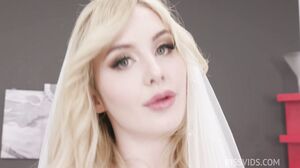 Skinny Bride's Wild Gangbang: ATM, Anal Pounding, and Gushing Swallows