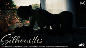 Silhouettes of Massive Tits: Sensual Fantasy Curves in Shadow