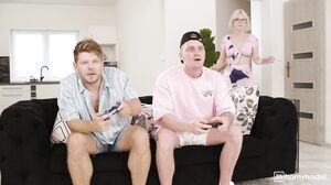 Horny Hostel Threesome: Intense POV Blowjob and Cumshot Frenzy