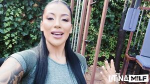 POV Latina MILF Mariana Martix's Massive Tits and Explosive Cumshot Blowjob