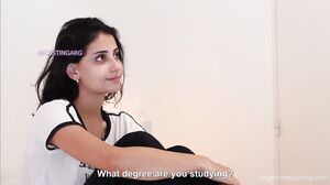 Amateur Casting Couch: Stunning Brunette's Wild POV Blowjob and Hardcore Fuck with Explosive Cumshot