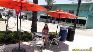 Redhead Teen's Wild Public Blowjob Adventure