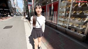 POV Asian Hottie Rina E Sucks and Takes a Creampie Ride