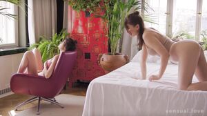 Awakening Forbidden Desires: Passionate Lesbian Exploration
