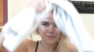 Daddy's Intense Anal Motivation for Studious Blonde Teen Daughter