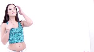 Brunette Bombshell Gia Paige Deepthroats and Swallows Every Drop in Steamy Audition