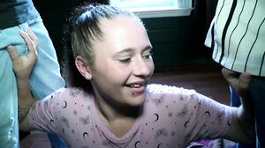 Amateur Threesome: Double Creampie Delight