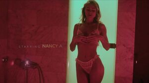 Nancy A Teases Her Wet Pussy with Toys in Steamy Shower