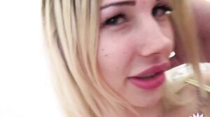 Plastic Doll's Massive Tits Explode with Cum After Wild Titfuck and Blowjob