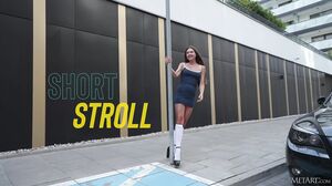 Georgia's Sensual Outdoor Stroll and Solo Tease