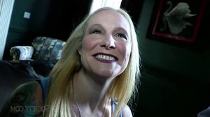 Blonde MILF Aaliyah Jolie's Steamy Casting Creampie Ride