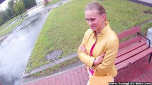 Sizzling Teen Sips Hot Tea Before Intense Blowjob and Hardcore Pounding