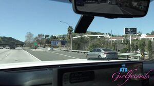 Juniper Ren's Paradise Cove Deepthroat Blowjob with Explosive Cumshot