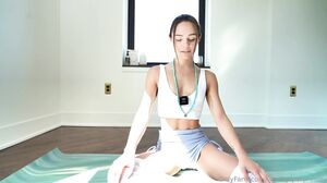 POV Yoga Seduction with a Flexible Teen Babe