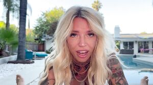 Blonde Bombshell Kitt Jones Takes Huge White Cock in POV Anal and Ass Licking Frenzy