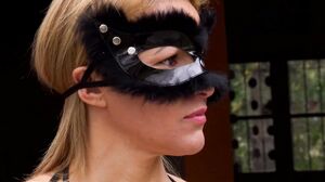 Sandra's Steamy Solo Lockup Tease with Toys