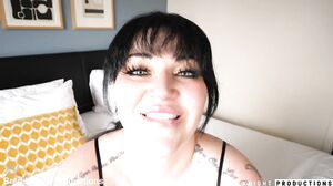 Harmony Reigns' Massive Tits Bounce Wildly on Huge Cock