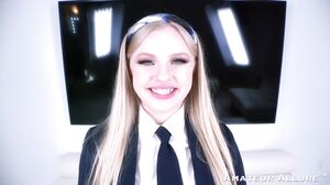 Busty Beauty's Sloppy Blowjob Bliss