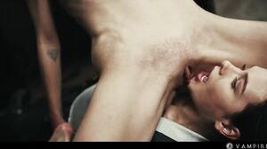 Vampire Seduction: Lesbian Isolation Passion Unleashed
