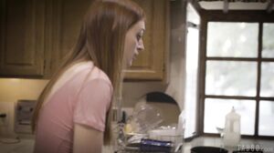 Innocent Redhead's Taboo Blowjob and Hardcore Surrender