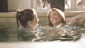 Poolside Passion: Lottie Magne and Clara Mia's Explosive Lesbian Orgasms