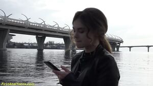 Bella Grey's First Anal Adventure: Teen Blowjob Bliss