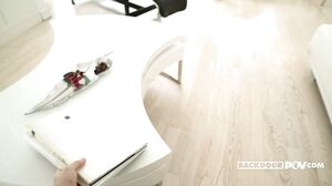 Curious Girlfriend Explores Anal with Intense POV Blowjob