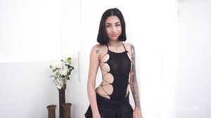 Eva Perez's Intense Anal Double Penetration and Deepthroat Assault