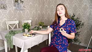 Macy's Sensual Solo Fingering and Masturbation Tease