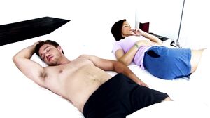 POV Creampie Blowjob with Stepmom's Intense Hardcore Ride