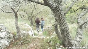 Busty Teen Lesbians Clary and Alisa Explore Passionate Pleasures