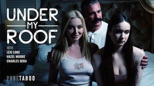 Forbidden Threesome Temptation: Lexi Lore and Hazel Moore Surrender to Desire