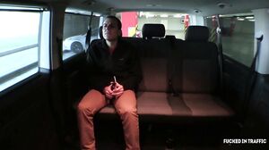 Horny Passenger Wendy Moon's Outdoor Blowjob Adventure with George Uhl