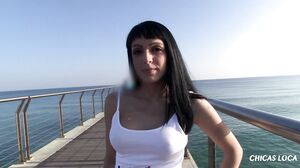 Wild Tattooed Latina's Intense Outdoor POV Pounding
