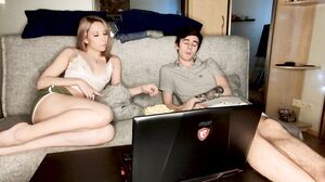 Shy MILF Student Gives Up Both Holes to Horny Roommate in Steamy Homemade Fuck