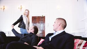 Lucy Heart's Intense Double Penetration Rehab with a Massive Cock
