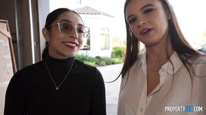 Madison Wilde & Sky Wonderland Share Everything Including Hard Cock in Steamy POV Blowjob Threesome